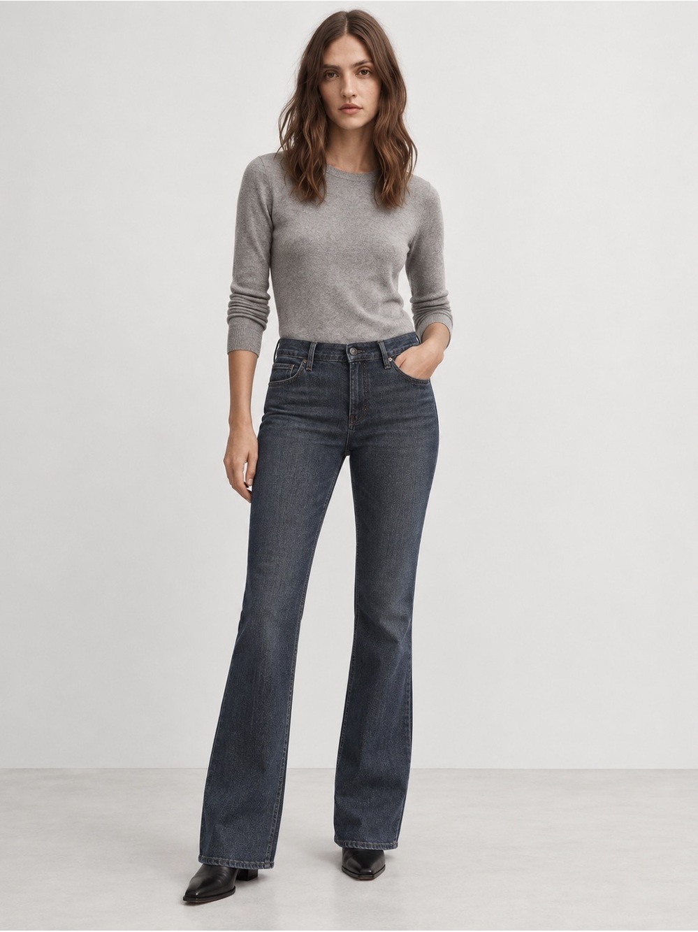 Theory Flare Jeans Size 8